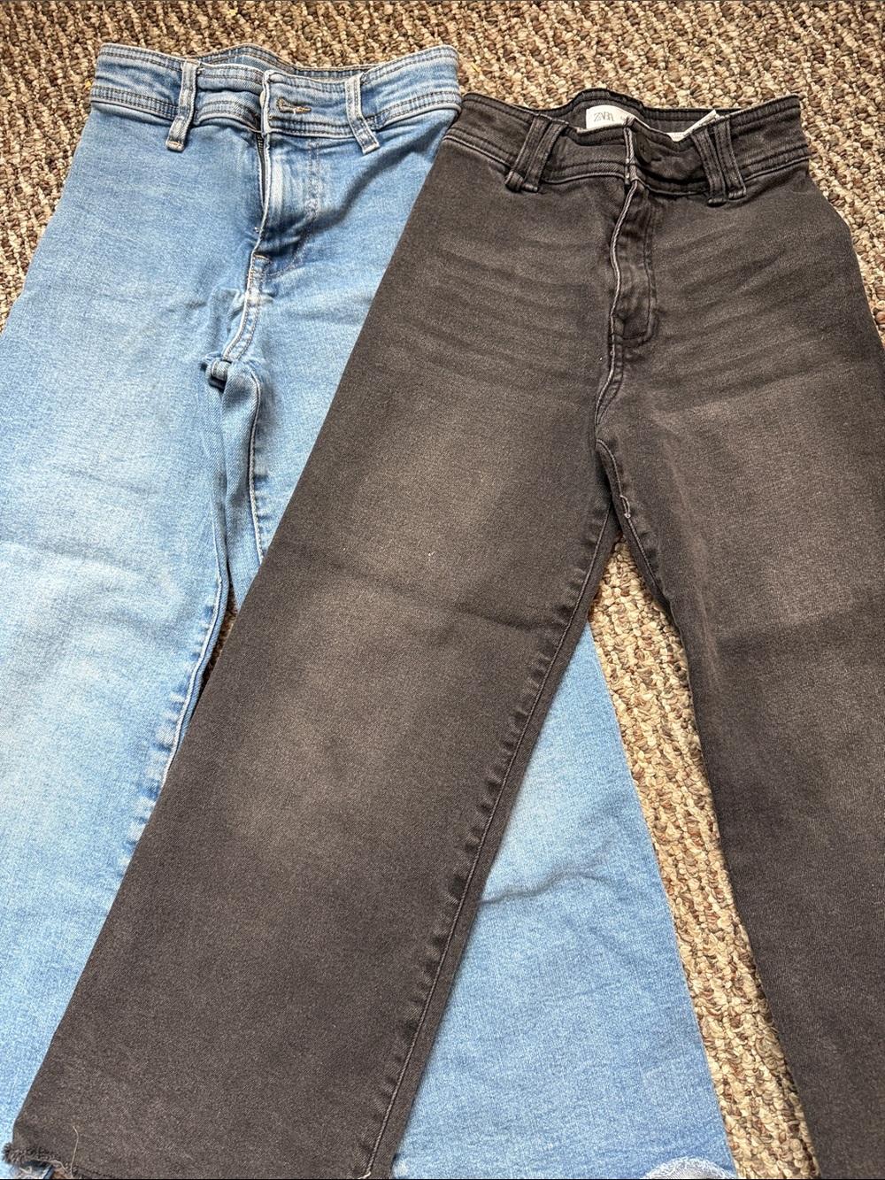 2 zara marine jeans